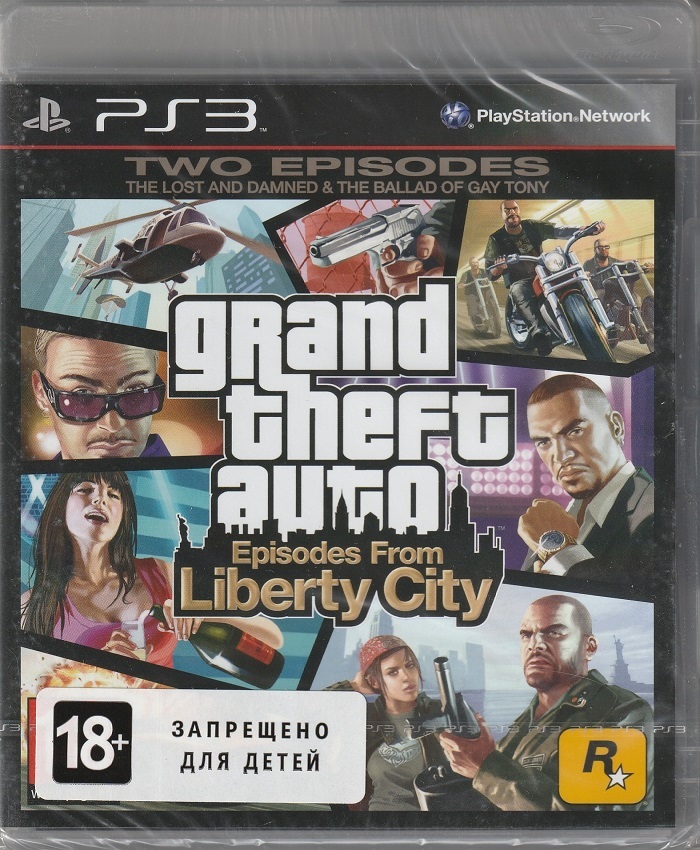 игра Grand Theft Auto: Episodes from Liberty City (PS3)