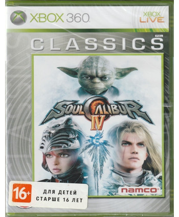 игра SoulCalibur IV (Xbox 360, Английский язык)