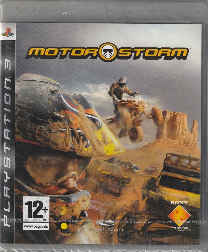 Игра Motorstorm (PlayStation 3,Английская версия)