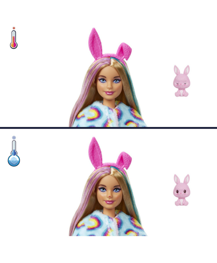 Кукла Mattel Barbie Cutie Reveal Милашка-проявляшка Зайчик, HHG19