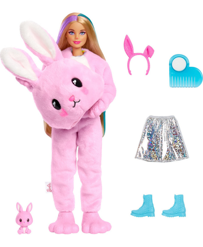 Кукла Mattel Barbie Cutie Reveal Милашка-проявляшка Зайчик, HHG19