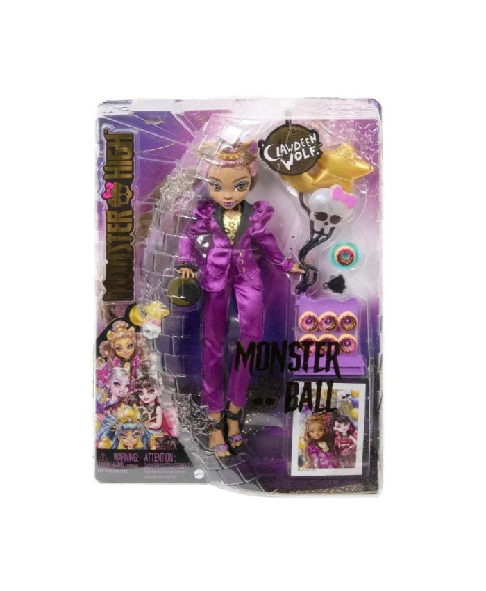 Кукла Monster High Series Monster Ball Clawdeen HNF69