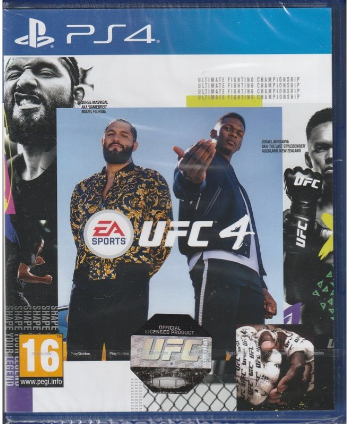 UFC 4 Русские субтитры PS4