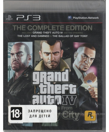 игра Grand Theft Auto IV The Complete Edition 
