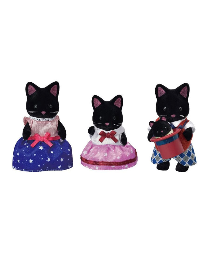 Набор Sylvanian Families Семья Черных котов 5530