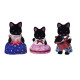 Набор Sylvanian Families Семья Черных котов 5530
