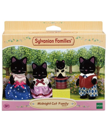 Набор Sylvanian Families Семья Черных котов 5530