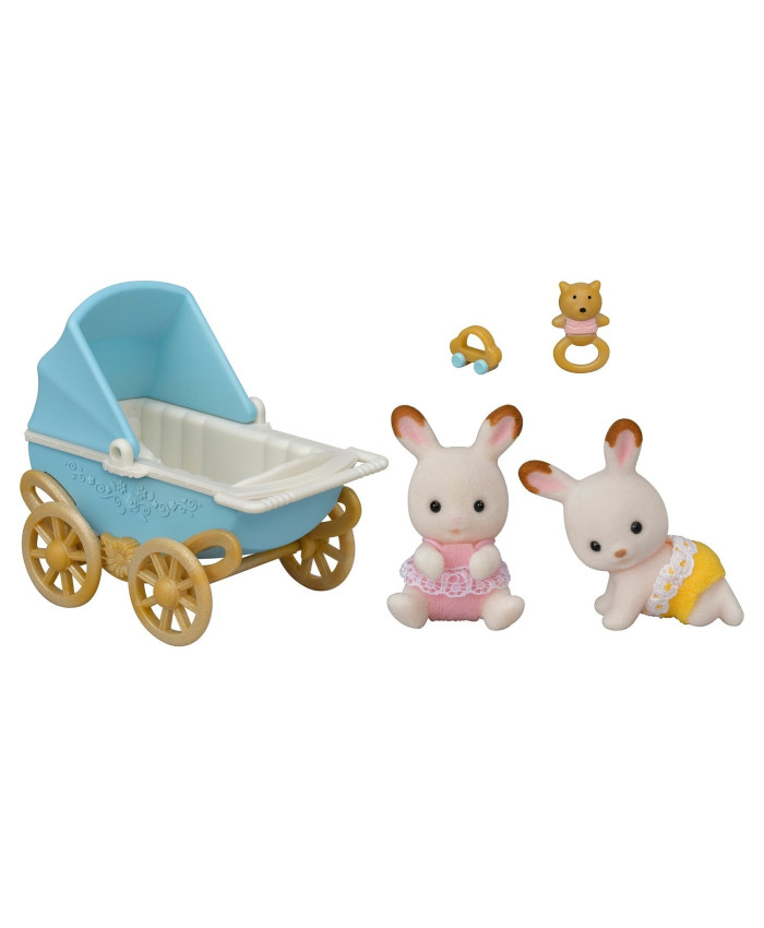 Набор Sylvanian Families 5432 Двойняшки в коляске