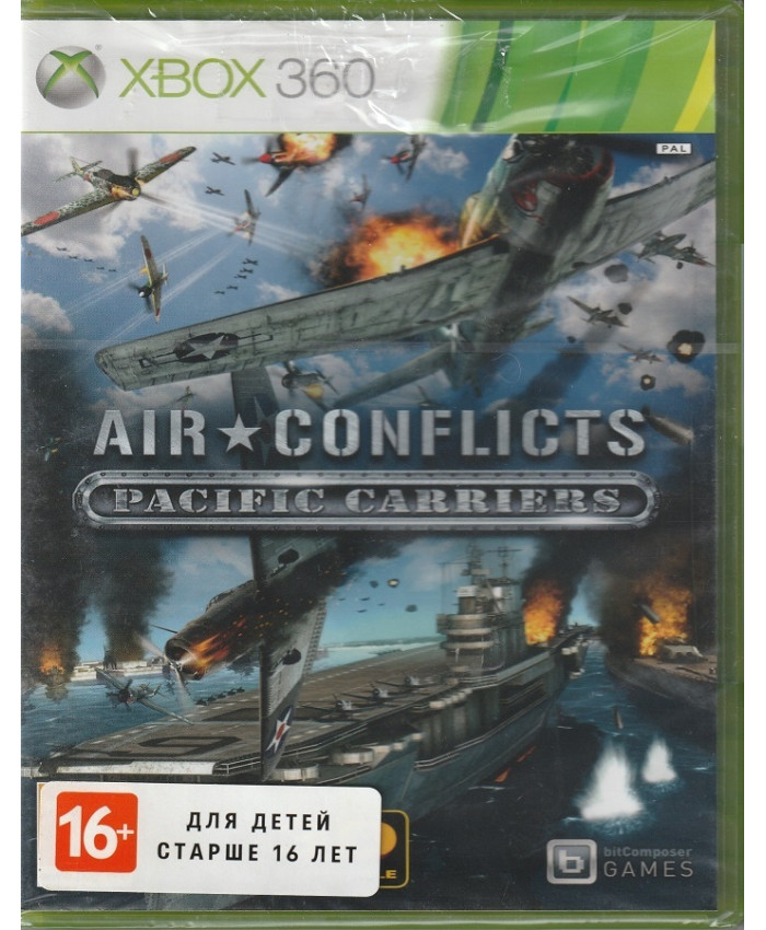 игра Air Conflicts: Pacific Carriers Русские субтитры (Xbox 360)