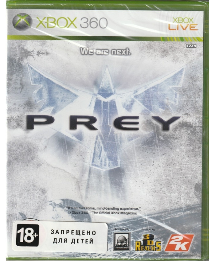 игра PREY (Xbox 360