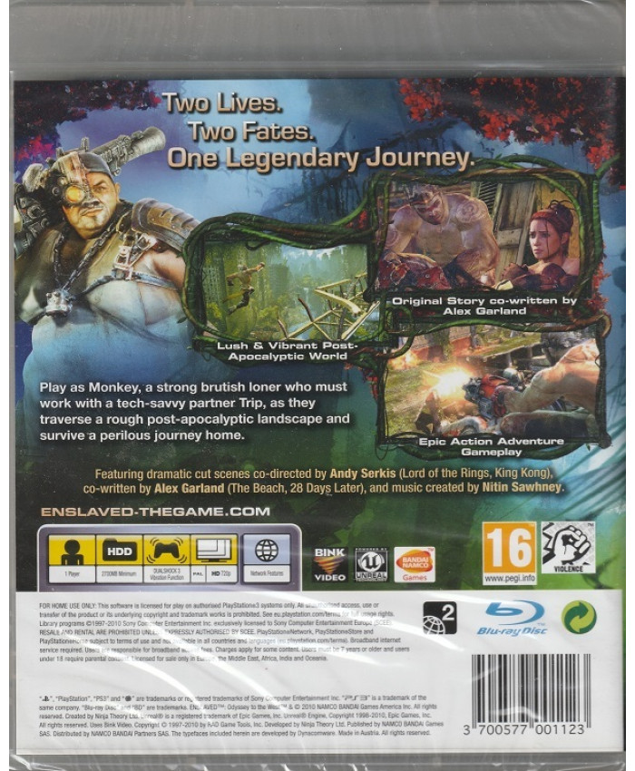 Enslaved: Odyssey to the West (PS3)