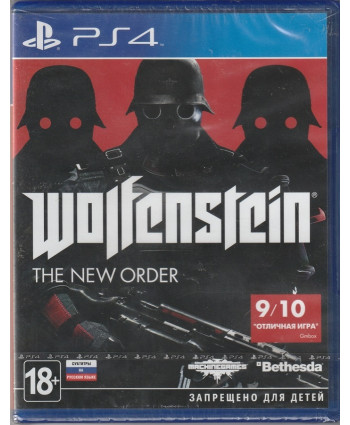 игра Wolfenstein: The New Order (PlayStation4, русские субтитры)