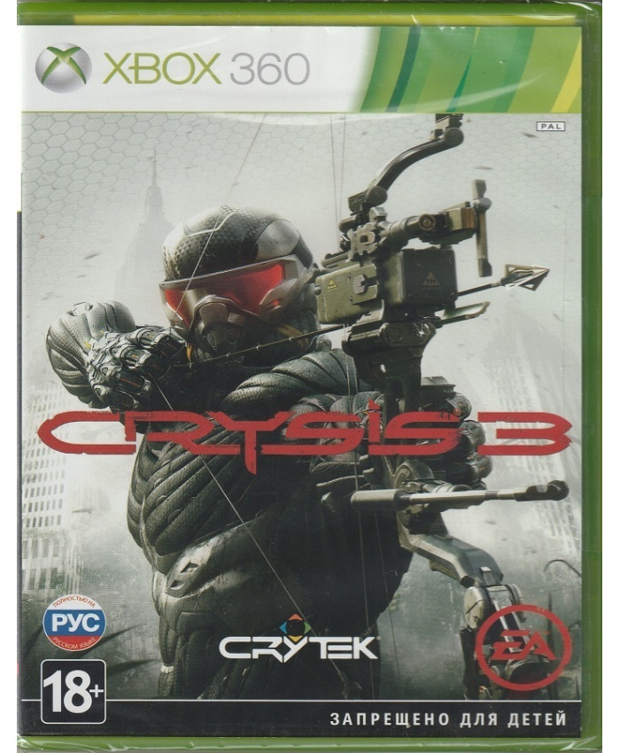игра Crysis 3 (Xbox 360, русская версия)