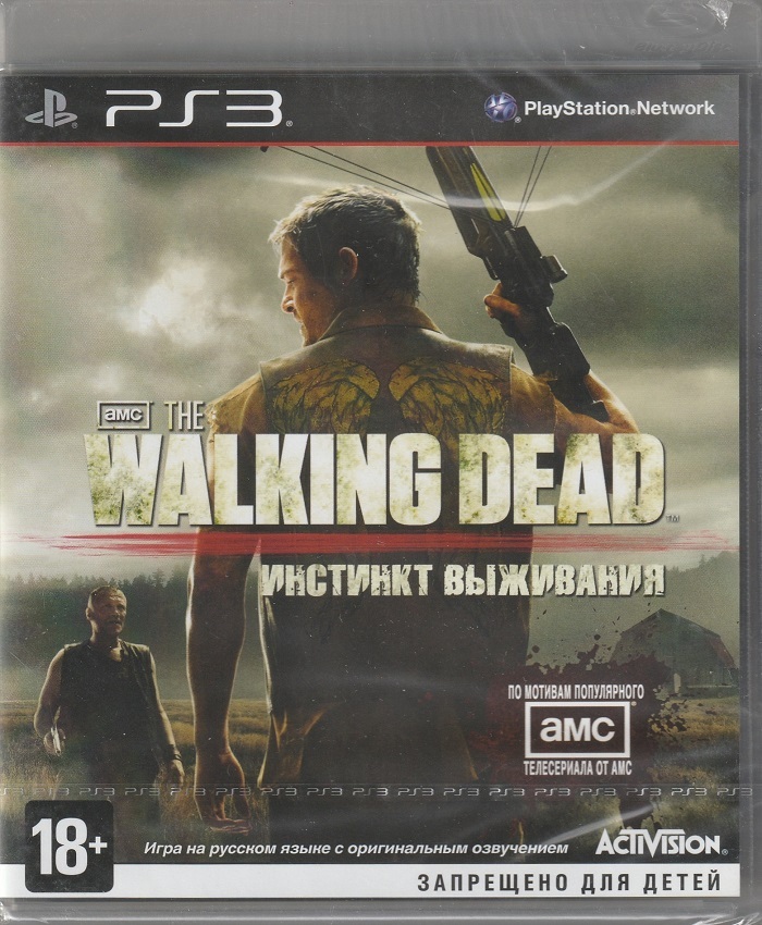Игра The Walking Dead: Инстинкт Выживания (PlayStation 3, Русские субтитры)