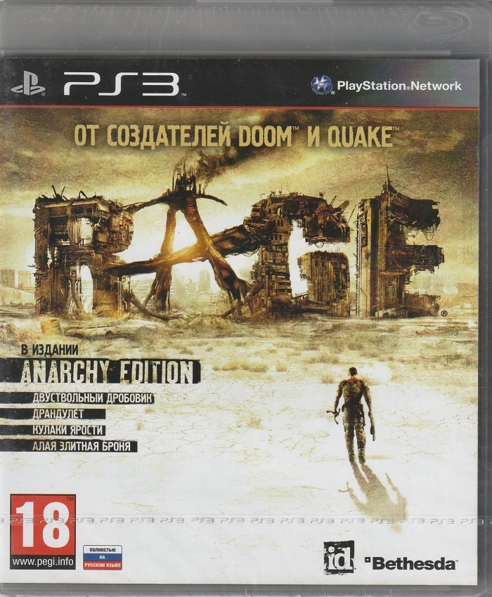 игра RAGE Anarchy Edition Русская Версия (PS3)