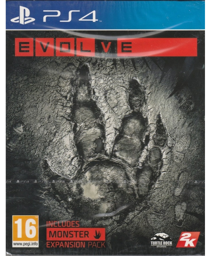 игра Evolve (PlayStation4,русская версия)