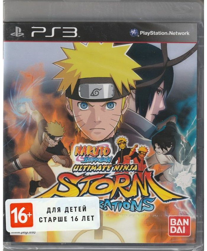 игра Naruto Shippuden: Ultimate Ninja Storm Generations (PS3)