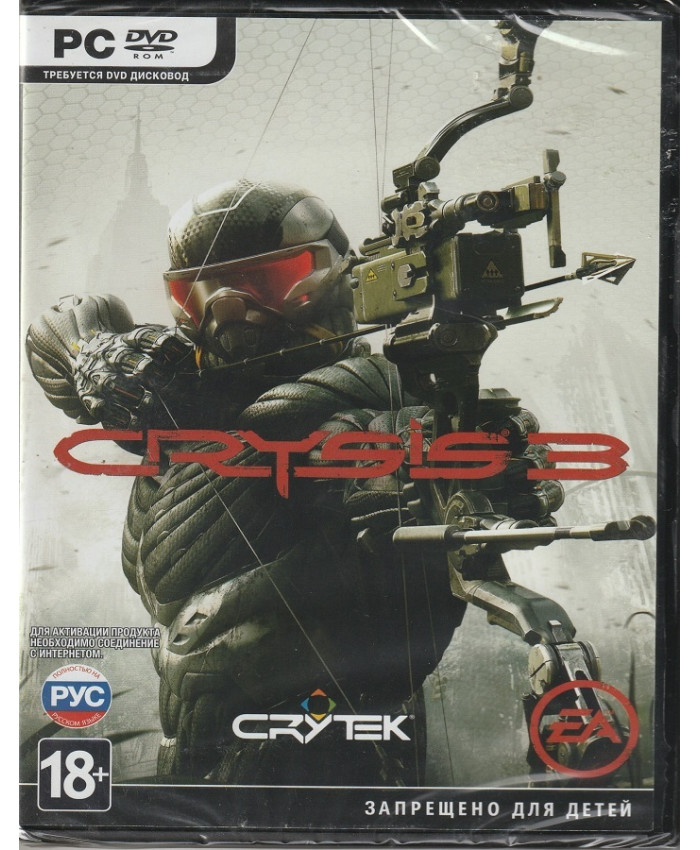 игра Crysis 3 Русская Версия Box (PC)