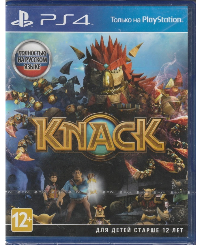 игра Knack (PlayStation4, русская версия)