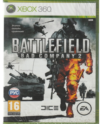 игра Battlefield Bad Company 2 (Xbox 360, русская версия)